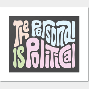 The Personal Is Political Word Art Posters and Art